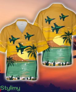 Belgian Air Force General Dynamics (SABCA) F-16AM Fighting Falcon (401) Aloha Short Sleeve 3D Printed Hawaiian Shirt For Men And Women Product Photo 1