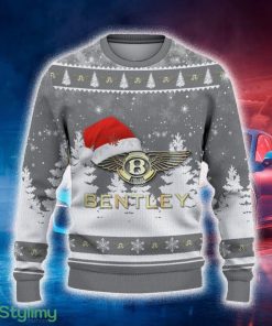 Bentley Ugly Christmas Sweater Tree Santa Hat Car For Fans Gift Familys Holidays - Bentley Ugly Christmas Sweater_2