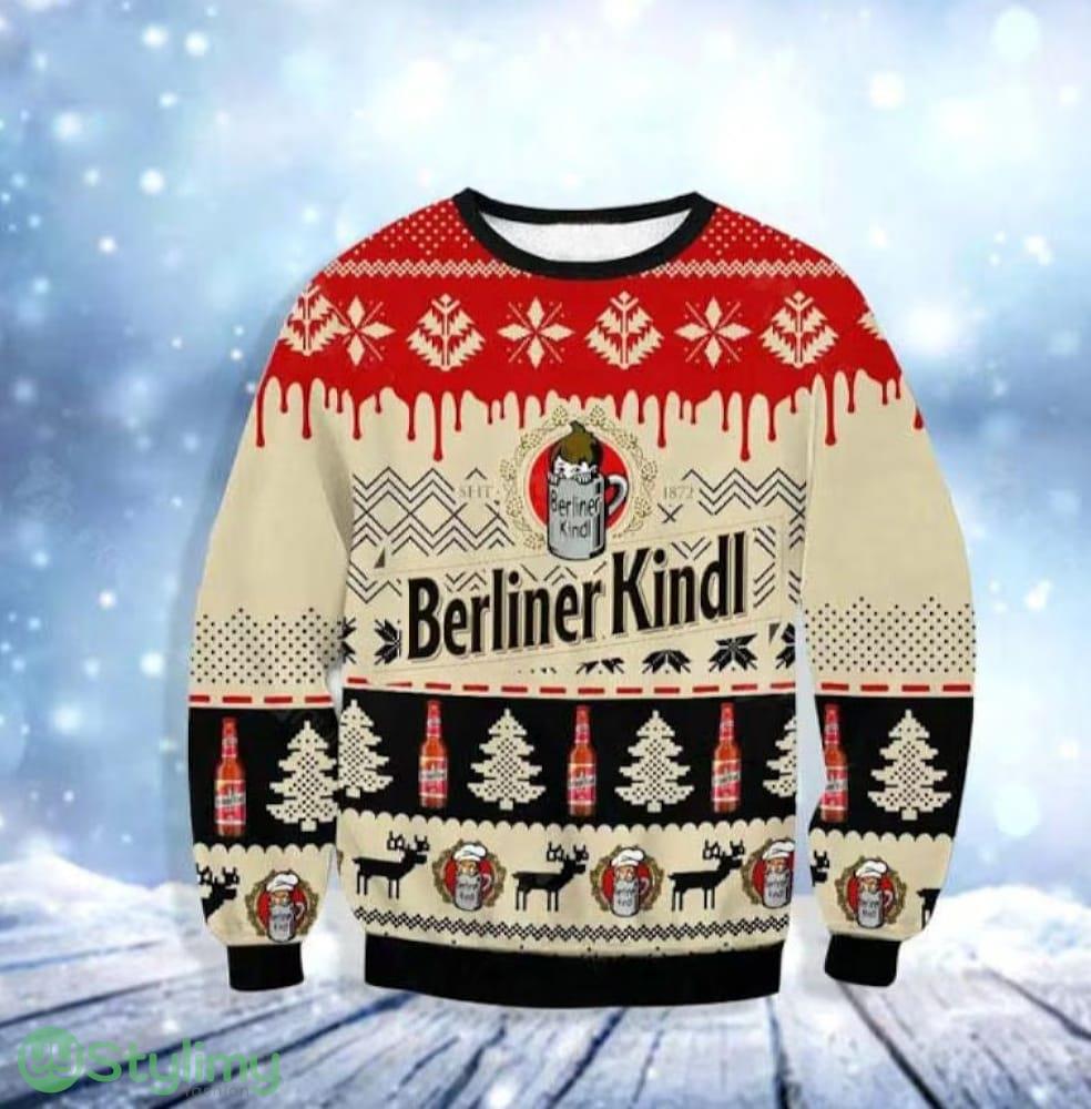 Berliner Kindl Beer Gift For Christmas Gift Friends Xmas Sweater 3 Berliner Kindl Beer Gift For Christmas Gift Friends Xmas Sweater - Berliner Kindl Beer Gift For Christmas Gift Friends Xmas Sweater