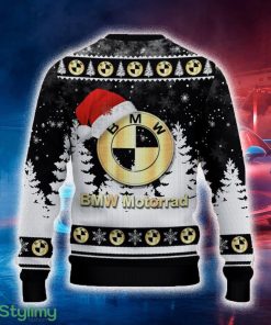 BMW Motorrad Ugly Christmas Sweater Tree Santa Hat Car For Fans Gift Familys Holidays - BMW Motorrad Ugly Christmas Sweater_3