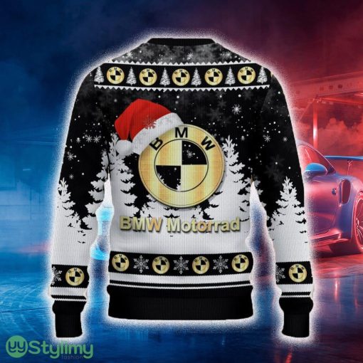 BMW Motorrad Ugly Christmas Sweater Tree Santa Hat Car For Fans Gift Familys Holidays