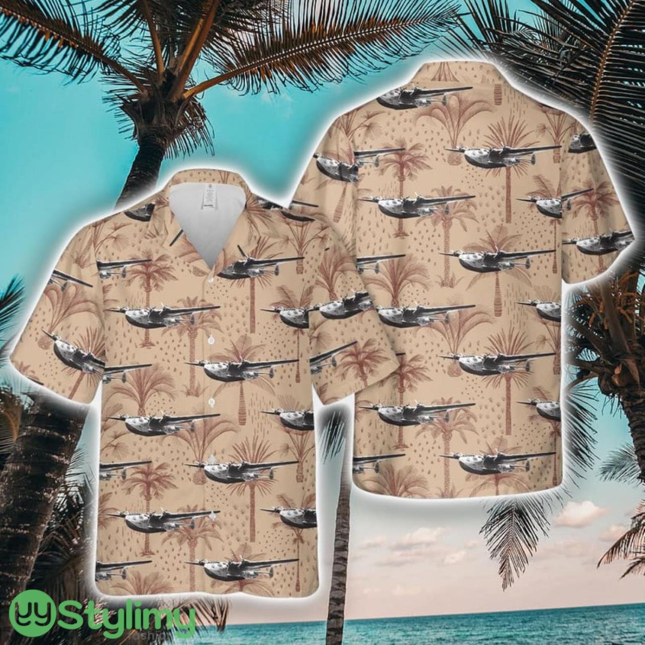 BOAC Boeing 314A Clipper G-AGBZ 'Bristol' Tropical 3D Hawaiian Shirt Summer Gift 2 boac boeing 314a clipper g agbz bristol tropical 3d hawaiian shirt summer gift
