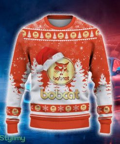 Bobcat Ugly Christmas Sweater Tree Santa Hat Car For Fans Gift Familys Holidays - Bobcat Ugly Christmas Sweater_2