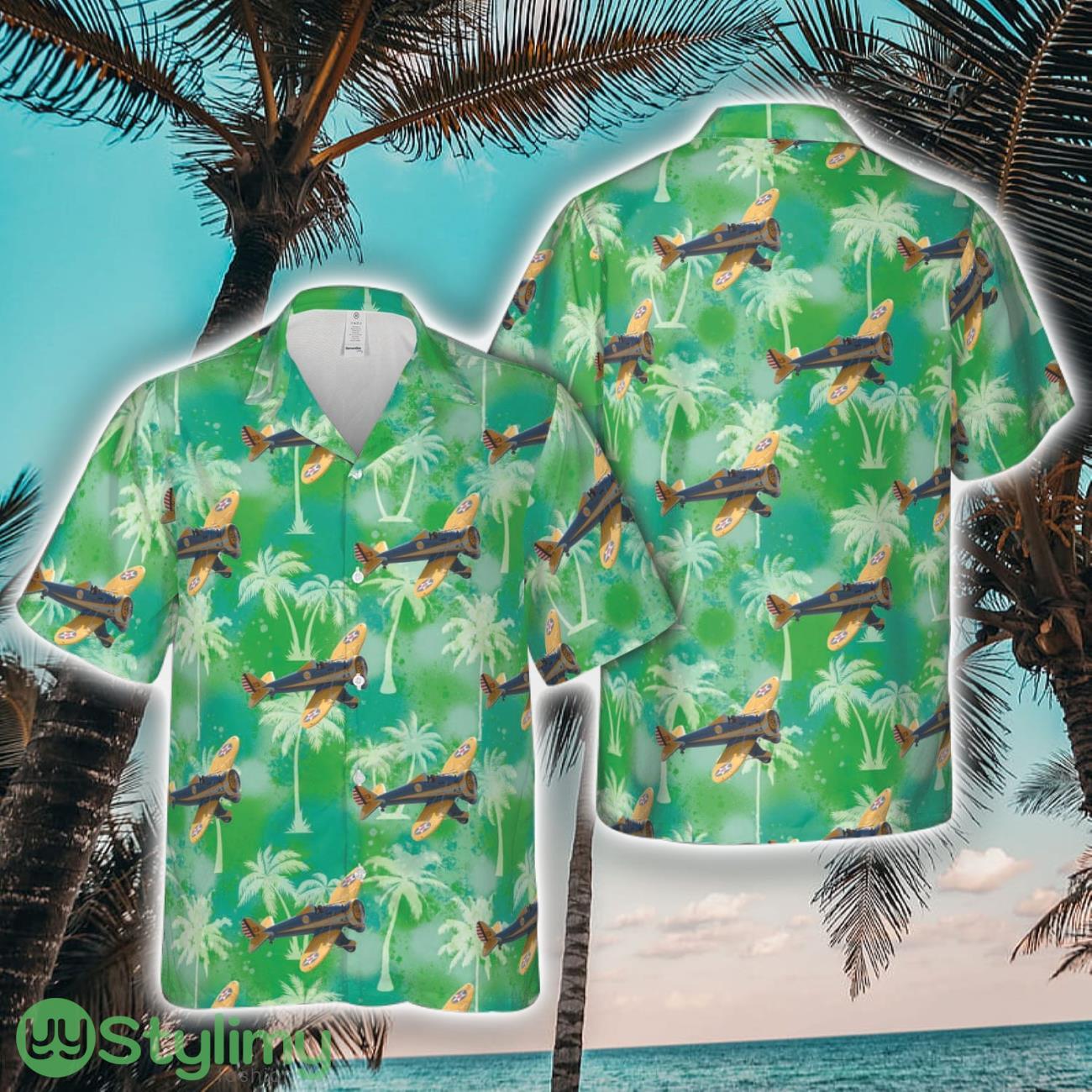 Boeing P-26 Peashooter World War II 3D Hawaiian Shirt Summer Time Holiday Gift For Men And Women 2 Boeing P-26 Peashooter World War II 3D Hawaiian Shirt Summer Time Holiday Gift For Men And Women Product Photo 1