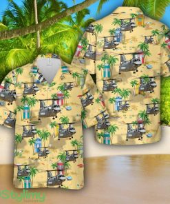 Boeing-Vertol CH-46E Sea Knight BuNo 156471 Knightriders Tropical 3D Hawaiian Shirt Summer Gift Product Photo 1
