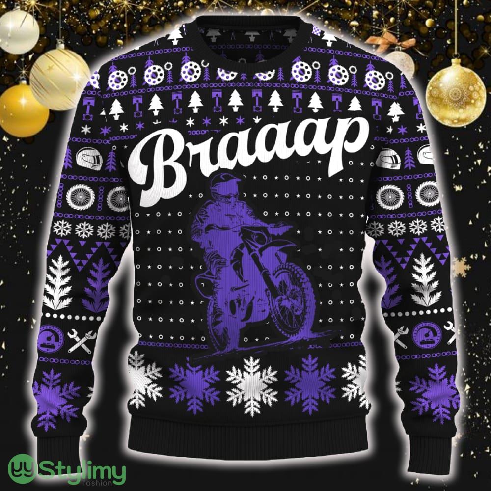 Braaap Dual Sport Ugly Christmas Sweater New Pattern Motorcross Holidays Gift Fans 4 Braaap Dual Sport Ugly Christmas Sweater New Pattern Motorcross Holidays Gift Fans - Braaap Dual Sport Christmas Sweater_ 1