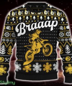 Braaap FC 450 Festivity For Fans Ugly Christmas Sweater Gift Familys - Braaap FC 450 Christmas Sweater_ 1