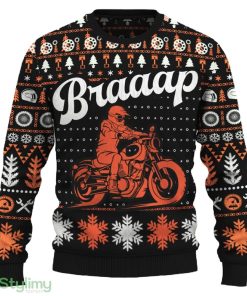 Braaap Freedom Cruiser Knitted Motorcross Sweater Gift Fans For Men And Women Christmas - Braaap Freedom Cruiser Christmas Sweater_ 1