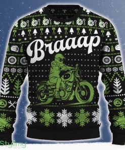 Braaap Freedom Cruiser Ugly Christmas Sweater 2023 Trending Motorcross Traditional For Fans Gift - Braaap Freedom Cruiser Christmas Sweater_ 1