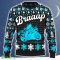 Braaap YZF R1 Ugly Christmas Sweater 2023 Trending Motorcross Ribbed For Fans Gift - Braaap YZF-R1 Christmas Sweater_ 2