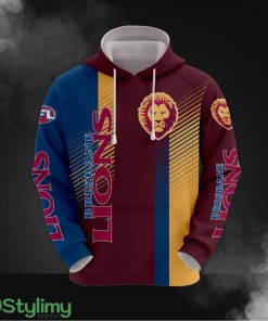 Brisbane Lions 3D Hoodie Winter Gift Sport Fans Hoodie Unisex All Over Printed Hoodie Product Photo 1