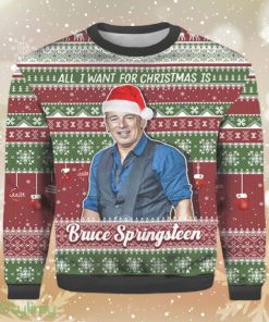 Bruce Springsteen All I Want For Christmas is Bruce Springsteen Knitted Bruce Springsteen - Bruce Springsteen All I Want For Christmas is Bruce Springsteen Knitted Bruce Springsteen
