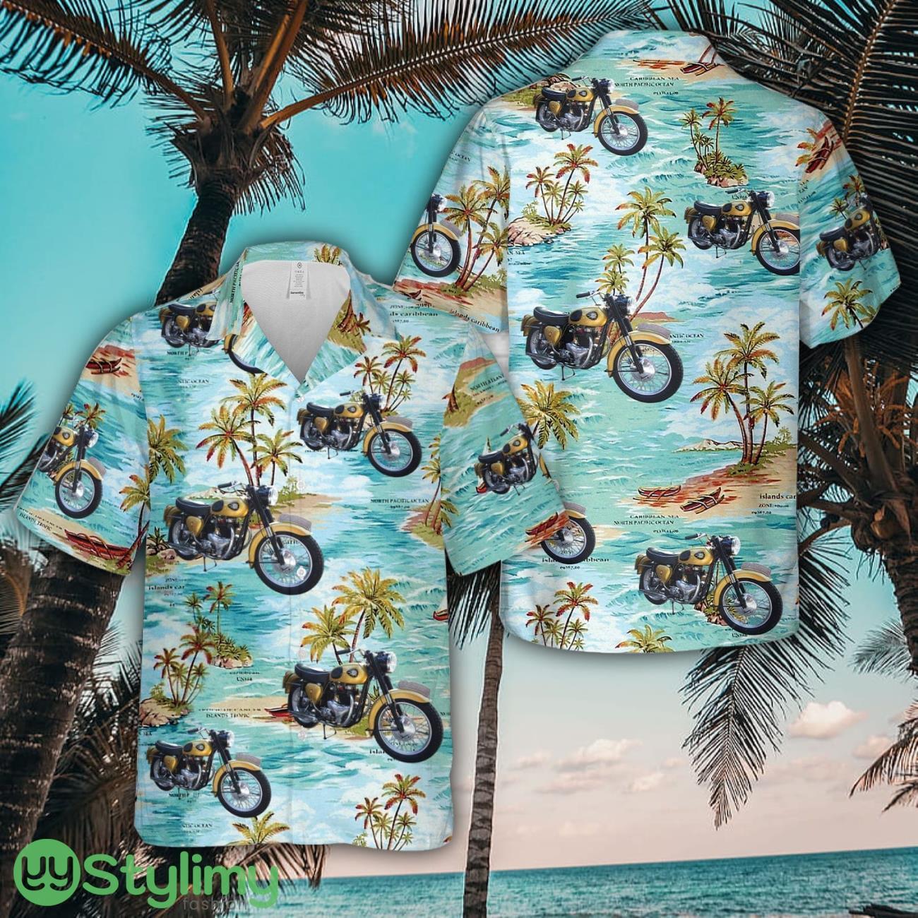 BSA Golden Flash Motorcycle 3D Hawaiian Shirt Summer Time Holiday Gift For Men And Women 1 BSA Golden Flash Motorcycle 3D Hawaiian Shirt Summer Time Holiday Gift For Men And Women Product Photo 1