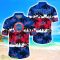 Buffalo Bills Tropical Palm Tree Trending Summer Aloha Hawaiian Shirt Product Photo 2