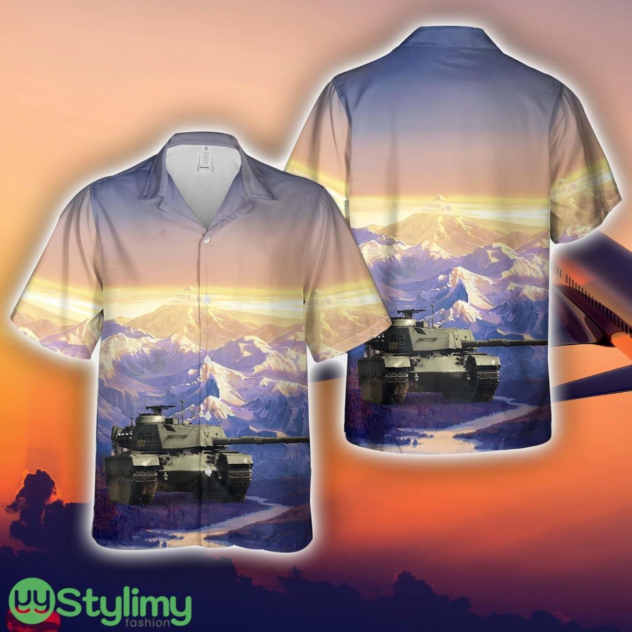 Bundeswehr Kampfpanzer M48 Super Tropical 3D Hawaiian Shirt Summer Gift 2 Bundeswehr Kampfpanzer M48 Super Tropical 3D Hawaiian Shirt Summer Gift Product Photo 1