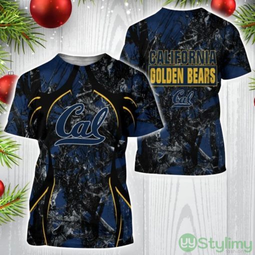 California Golden Bears  3D T-Shirt Camo Hunting Perfect Gift For Fans