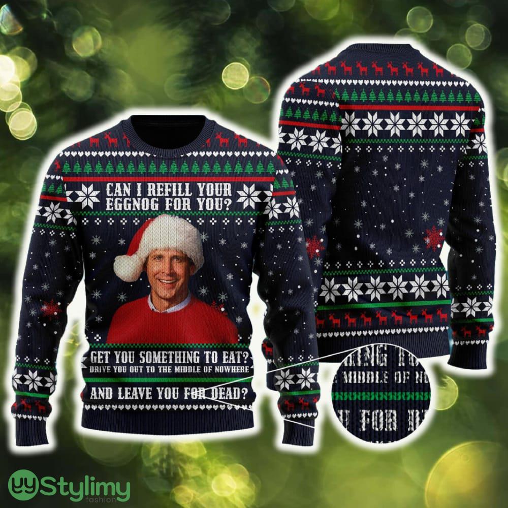 Can I Refill Your Eggnog For You 80s Movie Ugly Christmas Vacation Sweater Gift For Men Women 3 Can I Refill Your Eggnog For You 80s Movie Ugly Christmas Vacation Sweater Gift For Men Women - Can I Refill Your Eggnog For You 80s Movie Ugly Christmas Vacation Sweater Gift For Men Women
