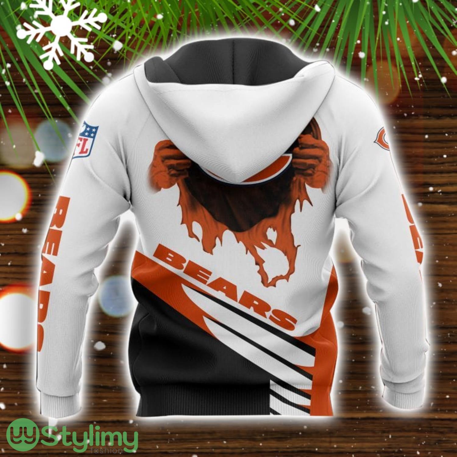 Chicago Bears 3D All Over printed Hoodie For Men And Women 2 Chicago Bears 3D All Over printed Hoodie For Men And Women Product Photo 2