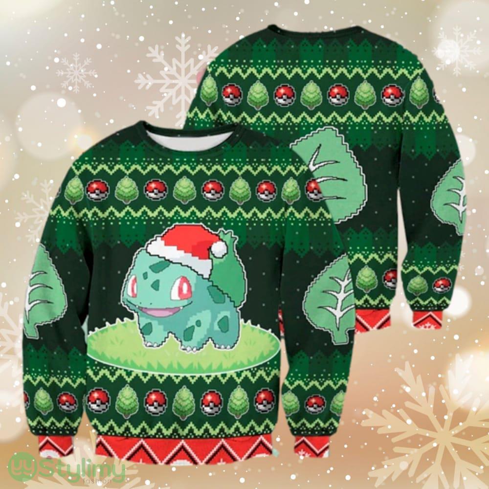 Christmas Bulbasaur Bulbasaur Christmas Printed Woolen Christmas 3 Christmas Bulbasaur Bulbasaur Christmas Printed Woolen Christmas - Christmas Bulbasaur Bulbasaur Christmas Printed Woolen Christmas