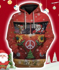 Christmas Santa Custom Version 2 Hoodie 3D All Over Print Product Photo 1