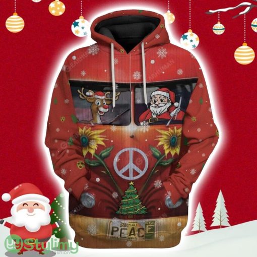 Christmas Santa Custom Version 2 Hoodie 3D All Over Print