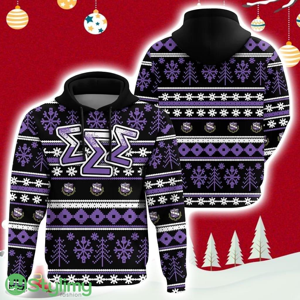 Christmas Splatters Sorority Sigma Sigma Sigma Pullover Hoodie 5 Christmas Splatters Sorority Sigma Sigma Sigma Pullover Hoodie Product Photo 1