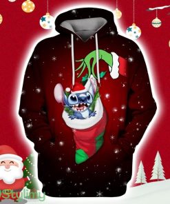 Christmas Stitch Custom Hoodie 3D All Over Print Product Photo 1