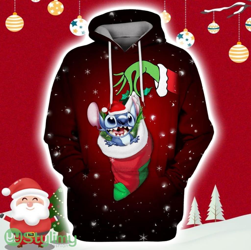 Christmas Stitch Custom Hoodie 3D All Over Print 6 Christmas Stitch Custom Hoodie 3D All Over Print Product Photo 1