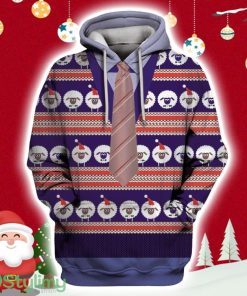 Christmas Suit For Man Custom Hoodie 3D All Over Print Product Photo 1