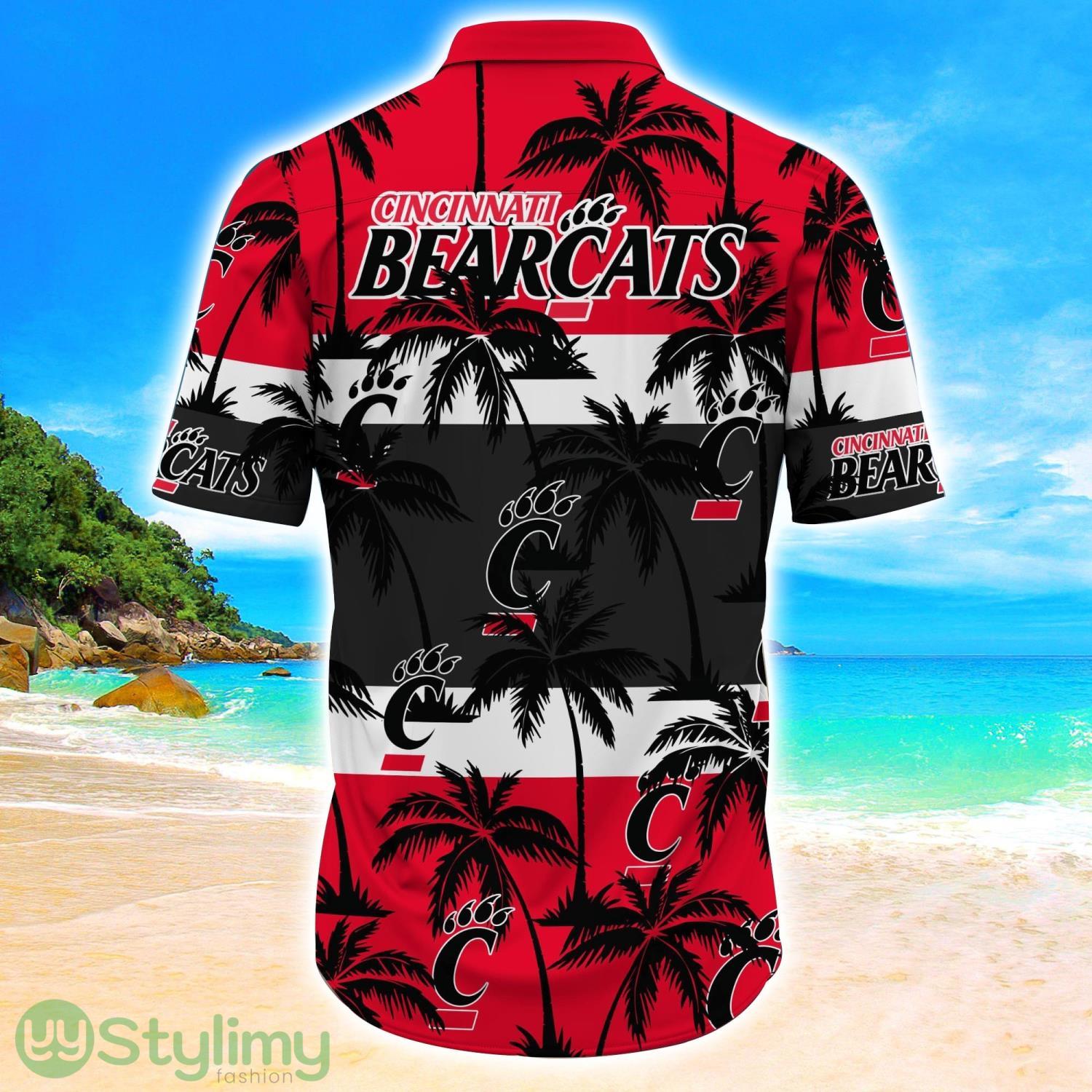 Cincinnati Bearcats Tropical Palm Tree Trending Summer Aloha Hawaiian Shirt 3 Cincinnati Bearcats Tropical Palm Tree Trending Summer Aloha Hawaiian Shirt Product Photo 3