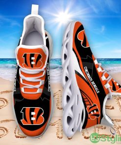 Cincinnati Bengals Sneakers Max Soul Sneakers Sport Gift For Men And Women - Cincinnati Bengals Sneakers Max Soul Trending Summer 51190_4