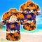 Clemson Tigers Tropical Palm Tree Trending Summer Aloha Hawaiian Shirt Product Photo 2