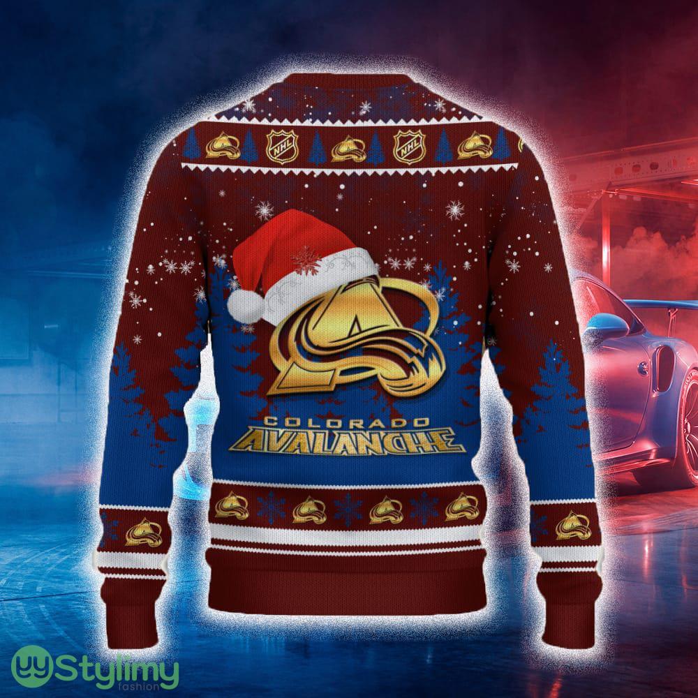 Colorado Avalanche Ugly Christmas Sweater Tree Santa Hat Car For Fans Gift Familys Holidays 2 Colorado Avalanche Ugly Christmas Sweater Tree Santa Hat Car For Fans Gift Familys Holidays - Colorado Avalanche Ugly Christmas Sweater_3