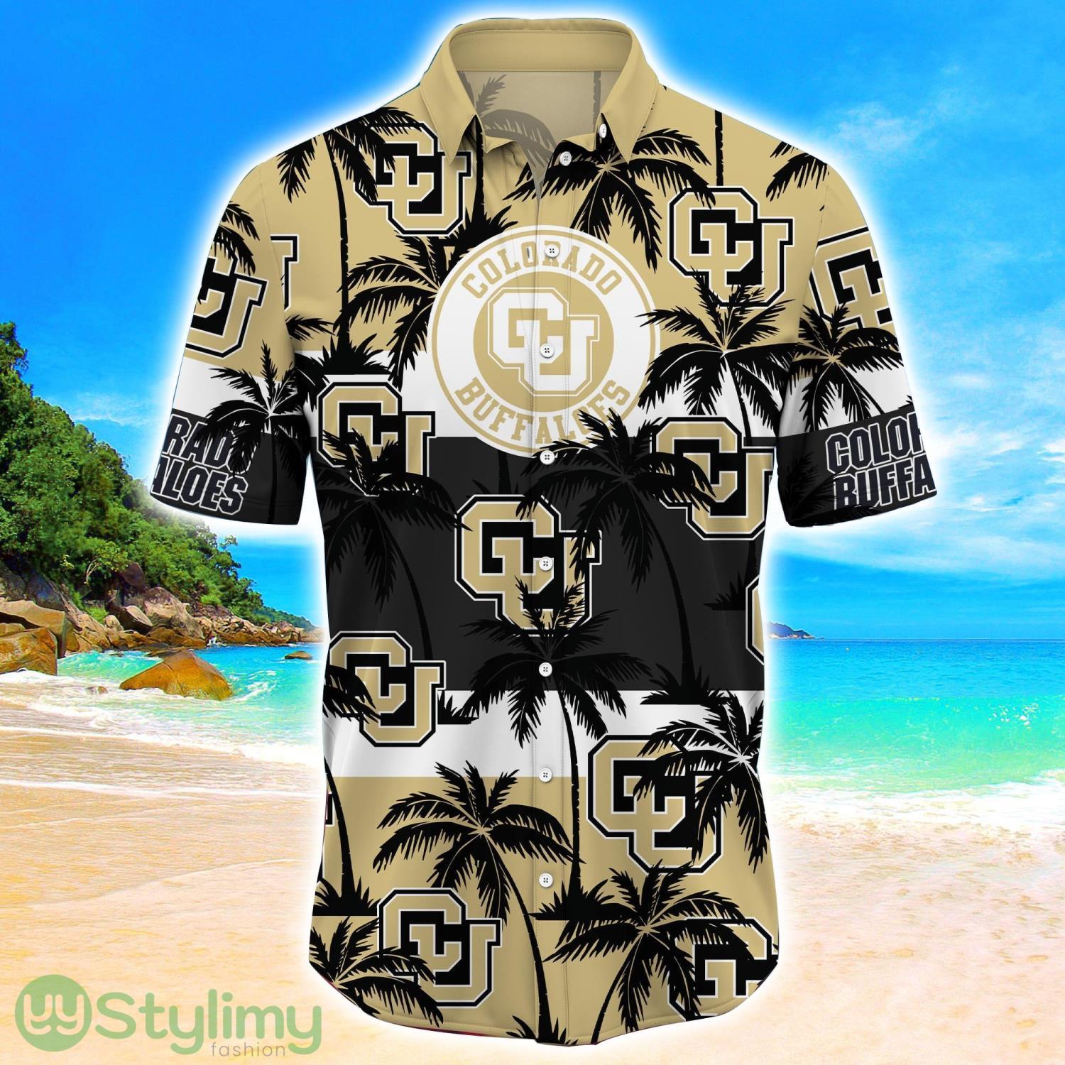 Colorado Buffaloes Tropical Palm Tree Trending Summer Aloha Hawaiian Shirt 2 Colorado Buffaloes Tropical Palm Tree Trending Summer Aloha Hawaiian Shirt Product Photo 2