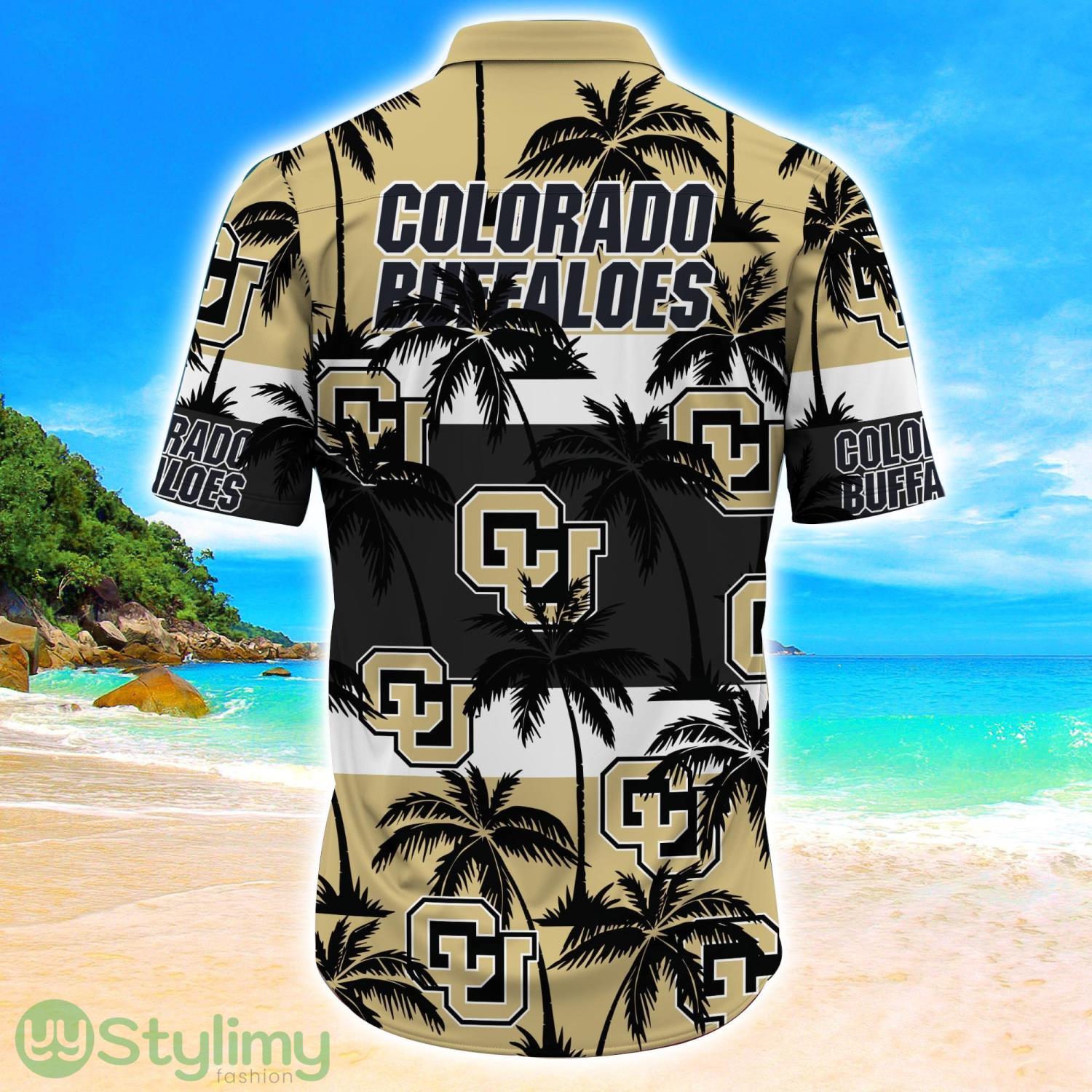 Colorado Buffaloes Tropical Palm Tree Trending Summer Aloha Hawaiian Shirt 3 Colorado Buffaloes Tropical Palm Tree Trending Summer Aloha Hawaiian Shirt Product Photo 3