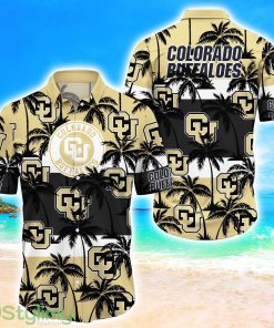 Colorado Buffaloes Tropical Palm Tree Trending Summer Aloha Hawaiian Shirt Product Photo 1