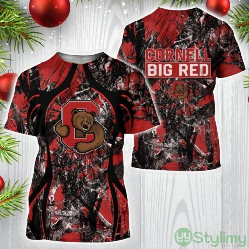 Cornell Big Red 3D T-Shirt Camo Hunting Perfect Gift For Fans