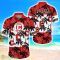 Cornell Big Red Tropical Palm Tree Trending Summer Aloha Hawaiian Shirt 4 Cornell Big Red Tropical Palm Tree Trending Summer Aloha Hawaiian Shirt Product Photo 2