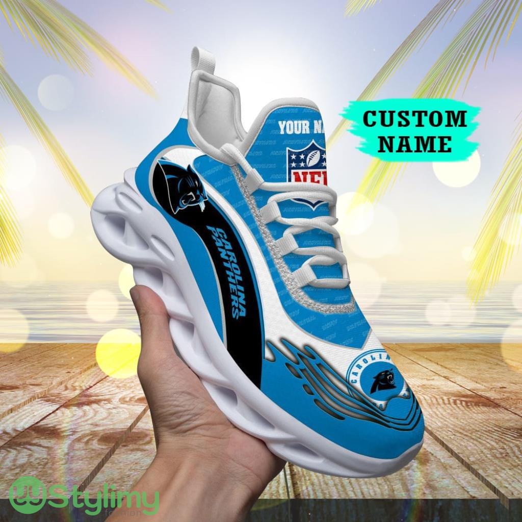 Custom Name Carolina Panthers NFL New Trend Max Soul Shoes Sport Gift For Big Fans 3 Custom Name Carolina Panthers NFL New Trend Max Soul Shoes Sport Gift For Big Fans Product Photo 1