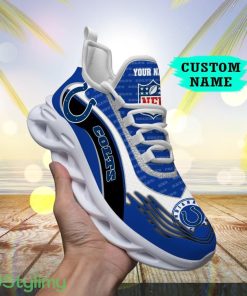 Custom Name Indianapolis Colts NFL New Trend Max Soul Shoes Sport Gift For Big Fans Product Photo 1