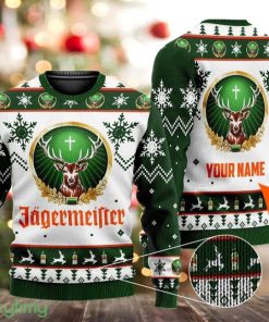 Custom Name J@germe!ster Best Gift For Christmas Gift Friends Xmas Love Beer Merry Christmas Gift - Custom Name J@germe!ster Best Gift For Christmas Gift Friends Xmas Love Beer Merry Christmas Gift