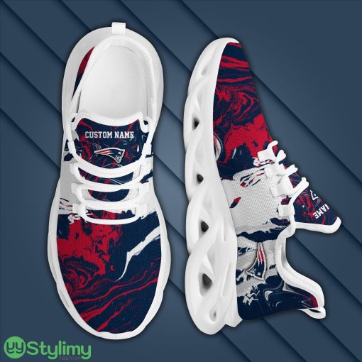 Custom Name New England Patriotsamerican Football Team Trending Max Soul Clunky Sneaker Shoes For Men Women - 281223-091740