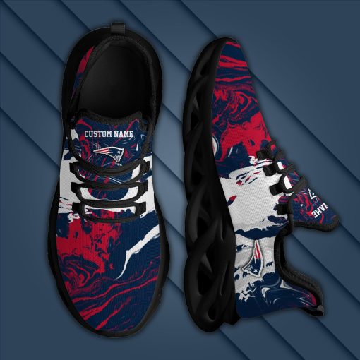 Custom Name New England Patriotsamerican Football Team Trending Max Soul Clunky Sneaker Shoes For Men Women - 291223-154715