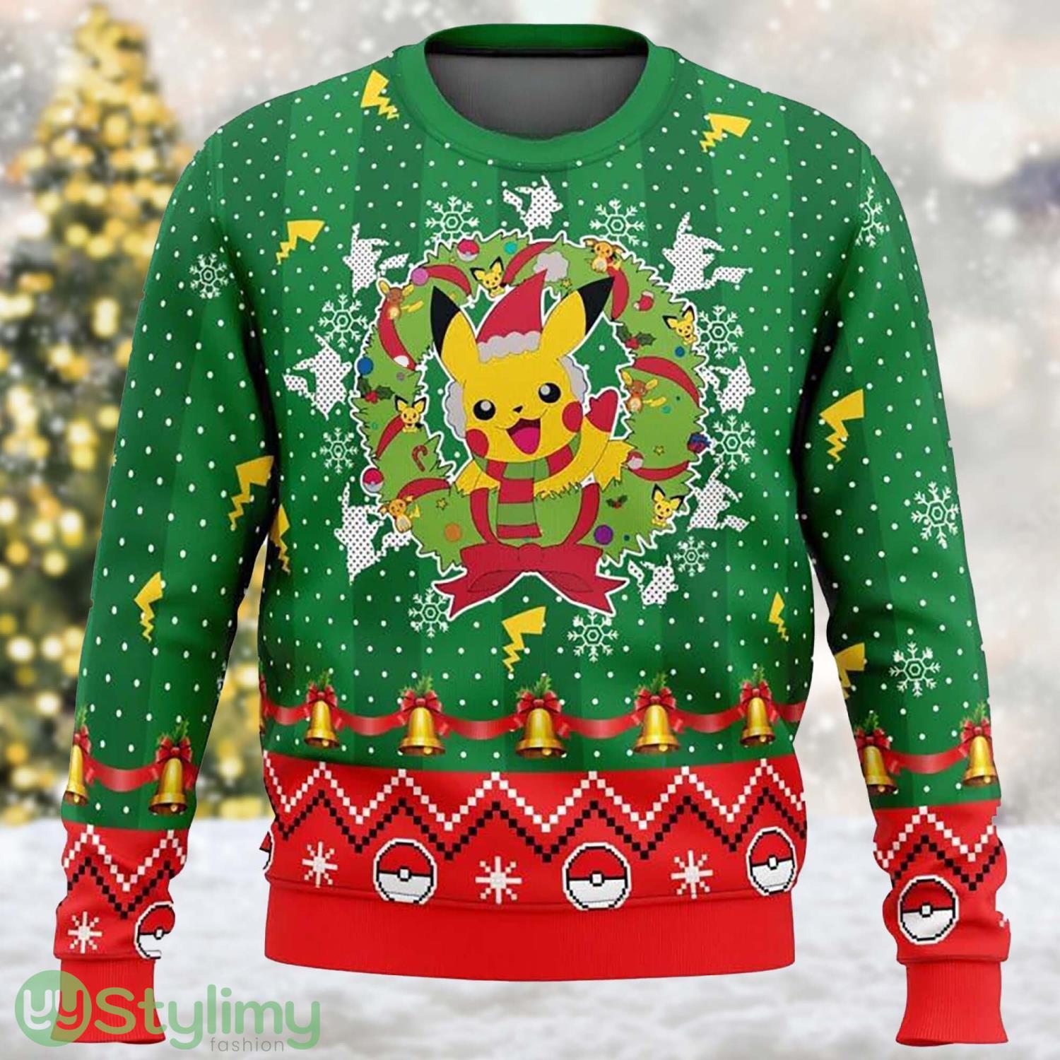 Cute Mouse In Xmas Theme 3D All Over Printed Ugly Christmas Sweater Christmas Gift For Men Women 2 Cute Mouse In Xmas Theme 3D All Over Printed Ugly Christmas Sweater Christmas Gift For Men Women Product Photo 1