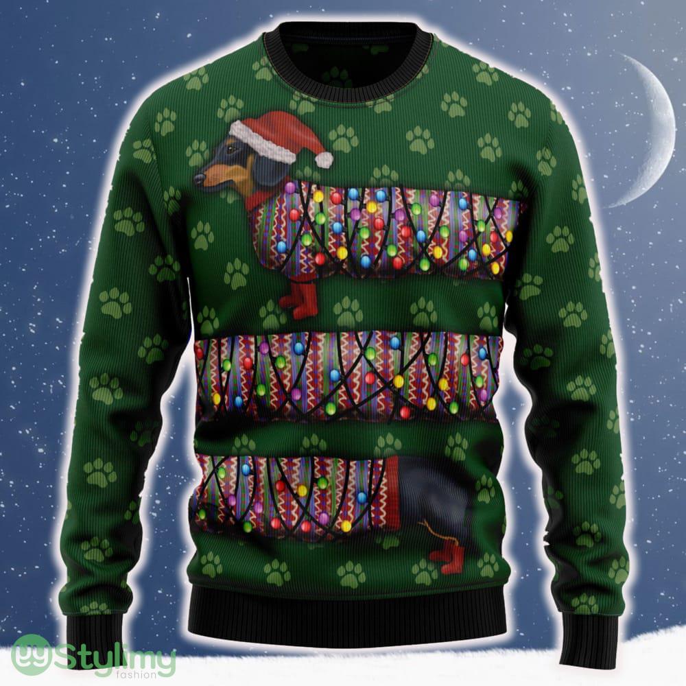 Dachshund Ugly Christmas Sweater 2023 Trending Trendy For Fans Gift 4 Dachshund Ugly Christmas Sweater 2023 Trending Trendy For Fans Gift - Dachshund Ugly Christmas Sweate 1