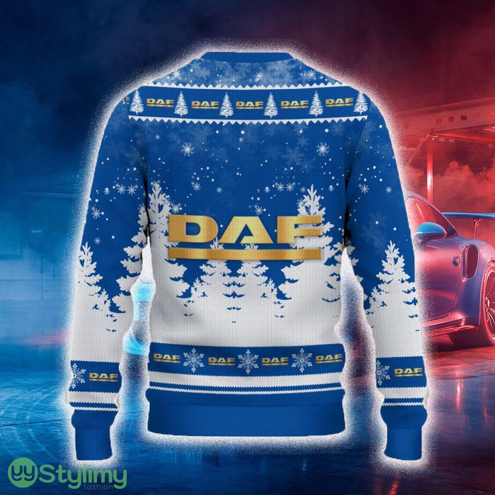 DAF Trucks Ugly Christmas Sweater Tree Santa Hat Car For Fans Gift Familys Holidays 2 DAF Trucks Ugly Christmas Sweater Tree Santa Hat Car For Fans Gift Familys Holidays - DAF Trucks Ugly Christmas Sweater_3