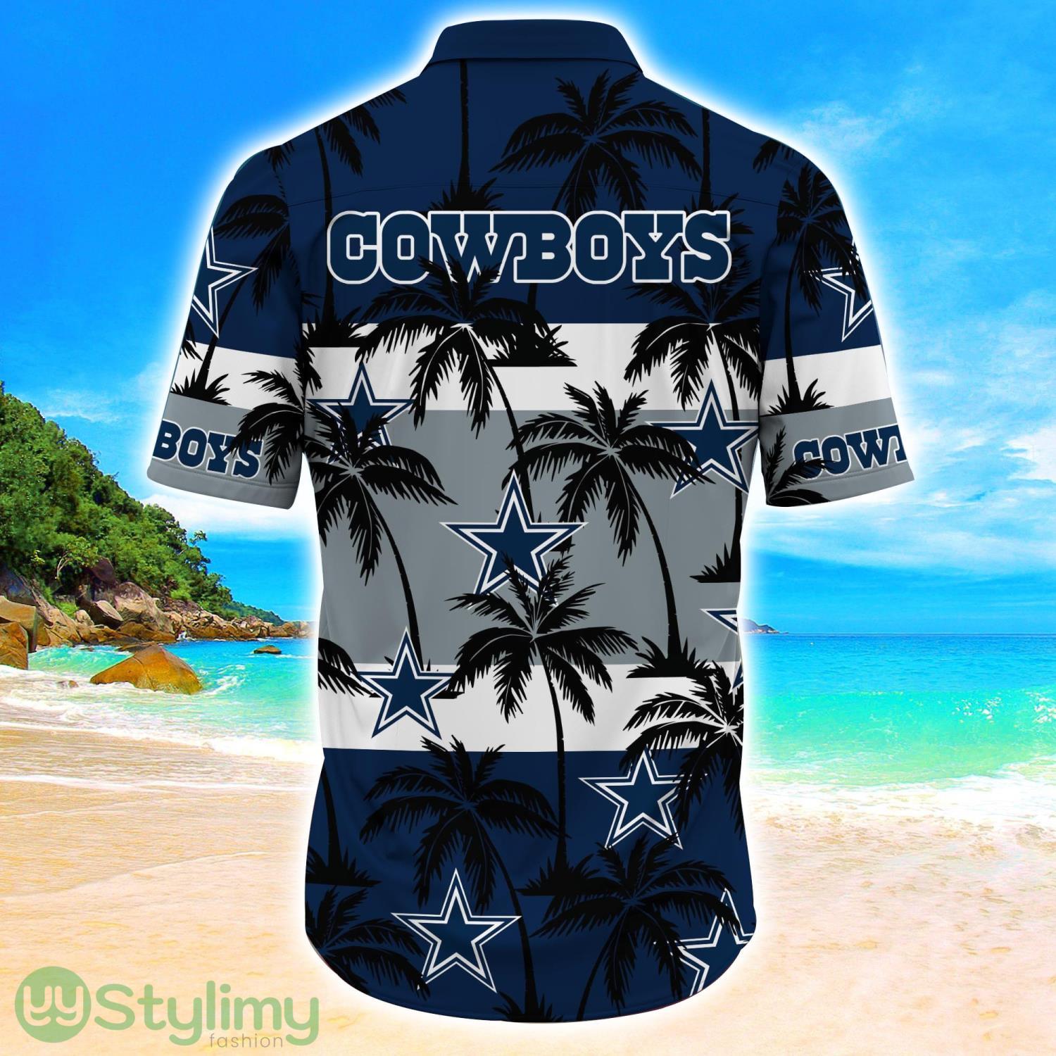 Dallas Cowboys Tropical Palm Tree Trending Summer Aloha Hawaiian Shirt 3 Dallas Cowboys Tropical Palm Tree Trending Summer Aloha Hawaiian Shirt Product Photo 3