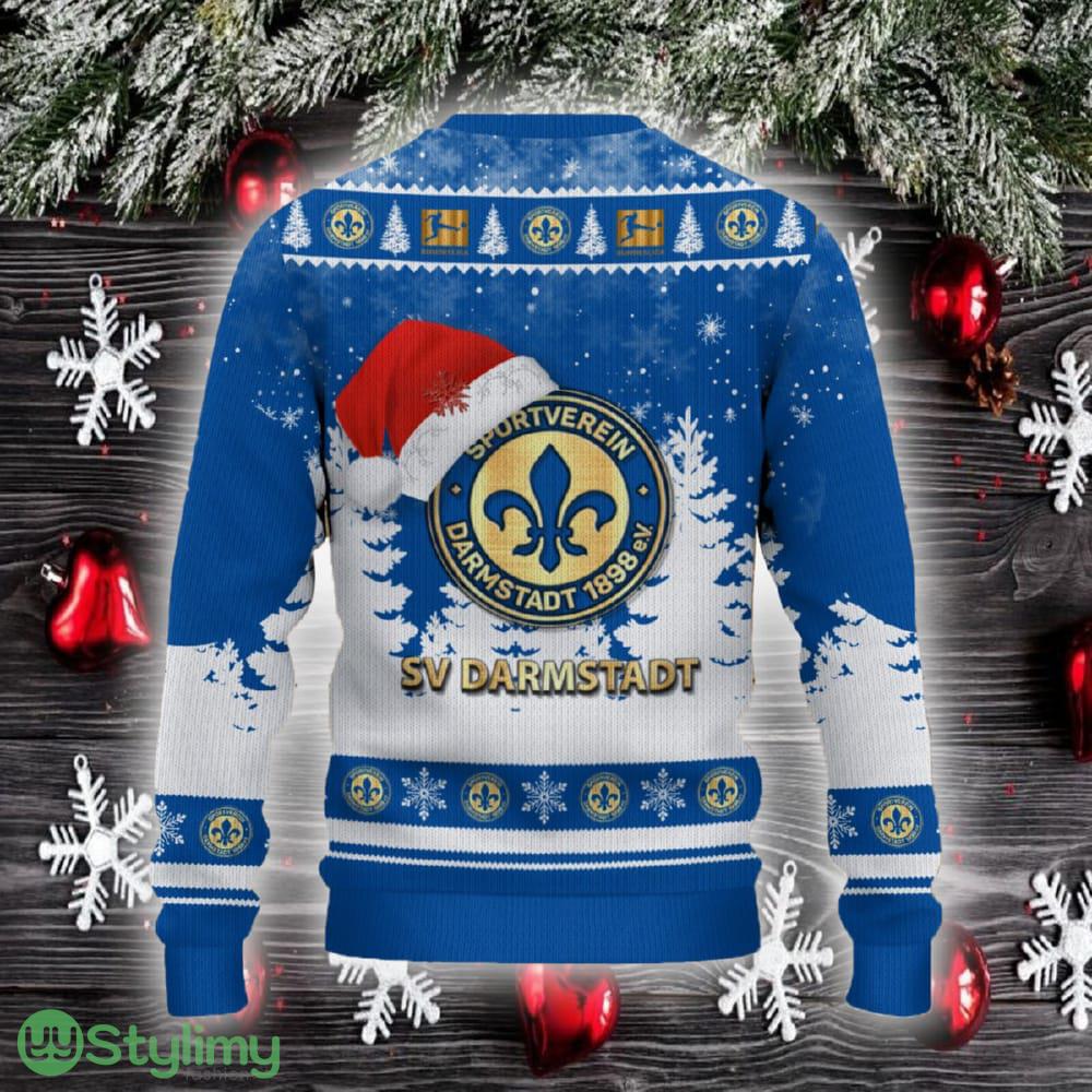 Darmstadt 98 Ugly Christmas Sweater Santa Hat Logo Trending Christmas Gift For Fans 2 Darmstadt 98 Ugly Christmas Sweater Santa Hat Logo Trending Christmas Gift For Fans - Darmstadt 98 Ugly Christmas Sweater_3