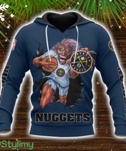 Denver Nuggets 3D Hoodie Winter Gift Sport Fans Hoodie Unisex All Over Printed Hoodie Product Photo 1