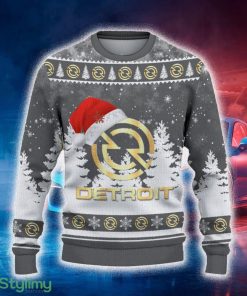 Detroit Diesel Ugly Christmas Sweater Tree Santa Hat Car For Fans Gift Familys Holidays - Detroit Diesel Ugly Christmas Sweater_2